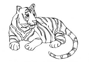 Tigre Coloriage A Imprimer Tiger 16 Animals – Printable Coloring Pages