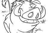 Timon Et Pumba Coloriage Lion King Timon and Pumbaa Coloring Page