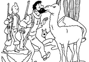 Tintin Coloriage à Imprimer Tintin 14 Dessins Animés – Coloriages à Imprimer