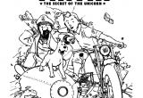 Tintin Coloriage à Imprimer Tintin to Print for Free Tintin Kids Coloring Pages
