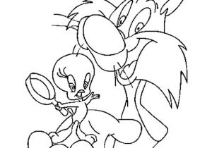 Titi Et Grosminet Coloriage Coloriage Titi Et Grosminet En Ligne Gratuit   Imprimer