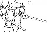 Tortue Ninja Coloriage à Imprimer Coloriage Leonardo tortue Ninja à Imprimer