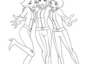 Totally Spies Coloriage A Imprimer 19 Meilleures Images Du Tableau totally Spies