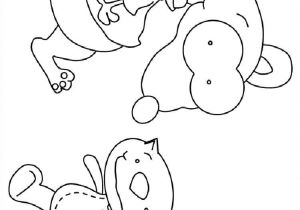 Toupie Et Binou Coloriage toopy and Binoo Coloring Pages Free Printable toopy and