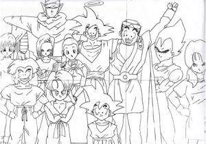 Tous Les Coloriages De Dragon Ball Z Le Blog De Sylvaone