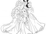 Tous Les Coloriages En Ligne Coloriage Princesse Disney à Imprimer En Ligne