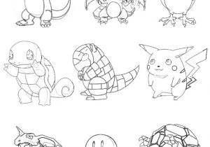 Tous Les Coloriages Pokemon Coloriage De tout Les Pokemon Du Mondes