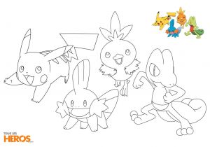 Tous Les Coloriages Pokemon Coloriage Pokemon Avec Modele