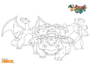 Tous Les Coloriages Pokemon Coloriage Pokemon Dracaufeu