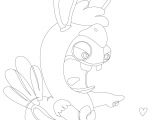 Tous Les Heros Coloriage Coloriez Les Lapins Crétins Avec touslesheros Sur