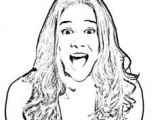 Tout Les Coloriage De Chica Vampiro Coloriage Chanteuse   La Mode Katy Perry Hugolescargot