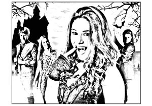 Tout Les Coloriage De Chica Vampiro Coloriage Chica Vampiro Coloriages Pour Enfants
