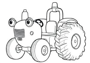 Tracteur A Imprimer Coloriage Coloriage De Tracteur tom