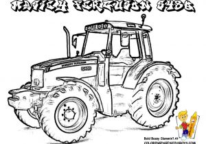 Tracteur A Imprimer Coloriage Dessin à Colorier Tracteur Benne