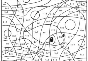 Triangle Magique Coloriage Coloriage Magique Addition Poisson