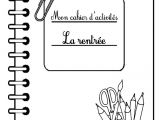 Un Cahier De Coloriage Dessins Gratuits à Colorier Coloriage Rentrée Maternelle