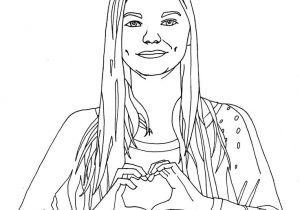 Un Coloriage A Imprimer Coloriage De Louane Louane Coloring Page French Singer