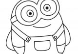 Un Coloriage A Imprimer Dessin De Minion Les Dessins Et Coloriage