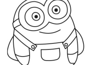 Un Coloriage A Imprimer Dessin De Minion Les Dessins Et Coloriage