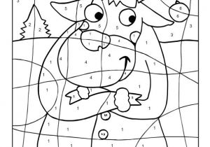 Un Coloriage Magique A Imprimer Coloriage Magique Renne De Noel Dessin à Imprimer