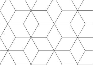 Vasarely Coloriage Coloriage Cubes Dans Le Style De Vasarely