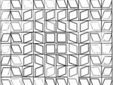 Vasarely Coloriage Coloriage Vasarely 2 Color Patterns Pinterest