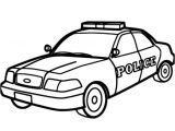 Voiture De Police Coloriage Közzétéve Itt Környezet