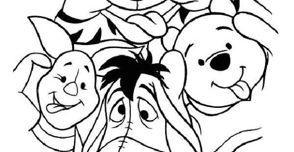 Winnie the Pooh Coloriage Winnie the Pooh Characters Coloring Pages