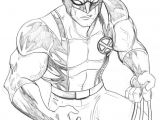 Wolverine Dessin Coloriage Wolverine 2 Super Héros – Coloriages   Imprimer