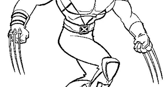 Wolverine Dessin Coloriage Wolverine 26 Super Héros – Coloriages   Imprimer