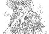 World Of Warcraft Coloriage Artstation Sylvanas Windrunner Drawing Rachael May