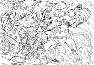 World Of Warcraft Coloriage Warcraft 19 Jeux Vidéos – Coloriages à Imprimer