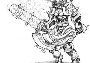 World Of Warcraft Coloriage Warcraft 55 Jeux Vidéos – Coloriages à Imprimer