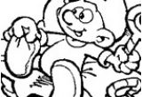 Www.coloriage.com Coloriage Maison Des Schtroumpfs En Ligne Gratuit   Imprimer