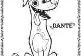 Www Coloriage Info Coloriage Dante Coco Disney Dessin   Imprimer 4p